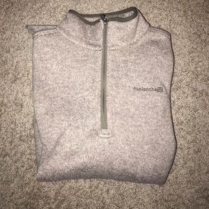 Avalanche 3/4 zip up sweater